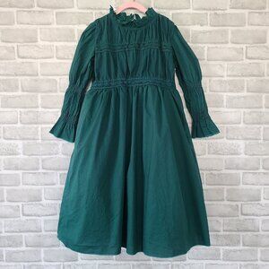 Trish Scully Hattie Emerald Green Long Dress sz 8 Spring Easter Party Victorian